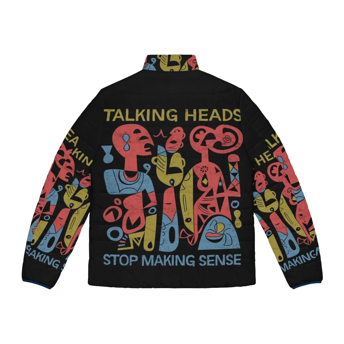 "Stop Making Sense" Talking Heads Inspired Puffer Jacket