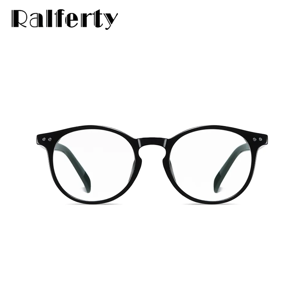 Ralferty Women's Eyeglasses Round Anti Blue Light D2301