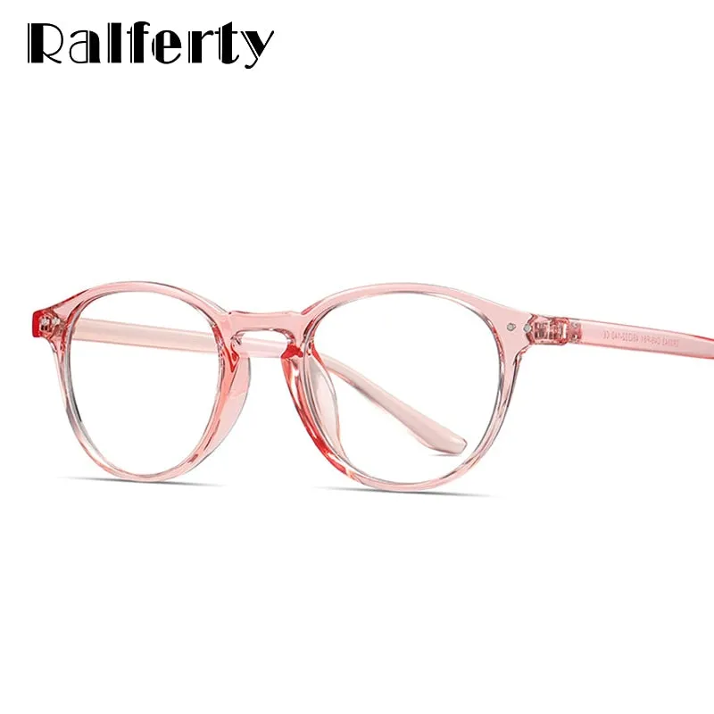 Ralferty Women's Eyeglasses Tr90 Anti Blue D2318