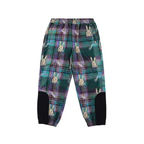 ROYAL FLEECE JOGGER PANTS BEAR RABBIT DARK CHECK