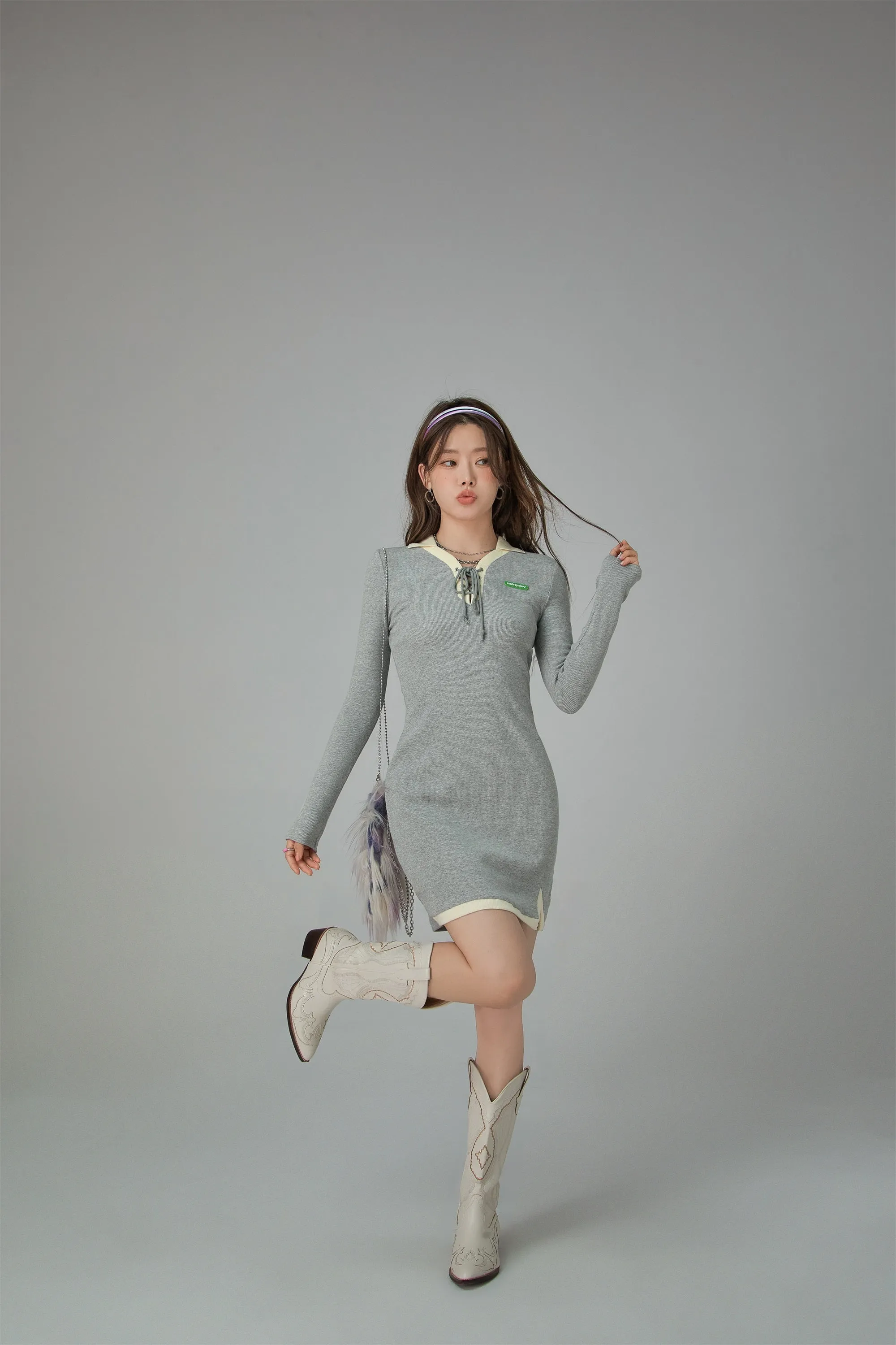 Runway String Knit Dress