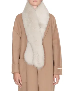 'S Max Mara Fur Collar