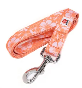 Saltrock Hibiscus - Dog Lead - Orange