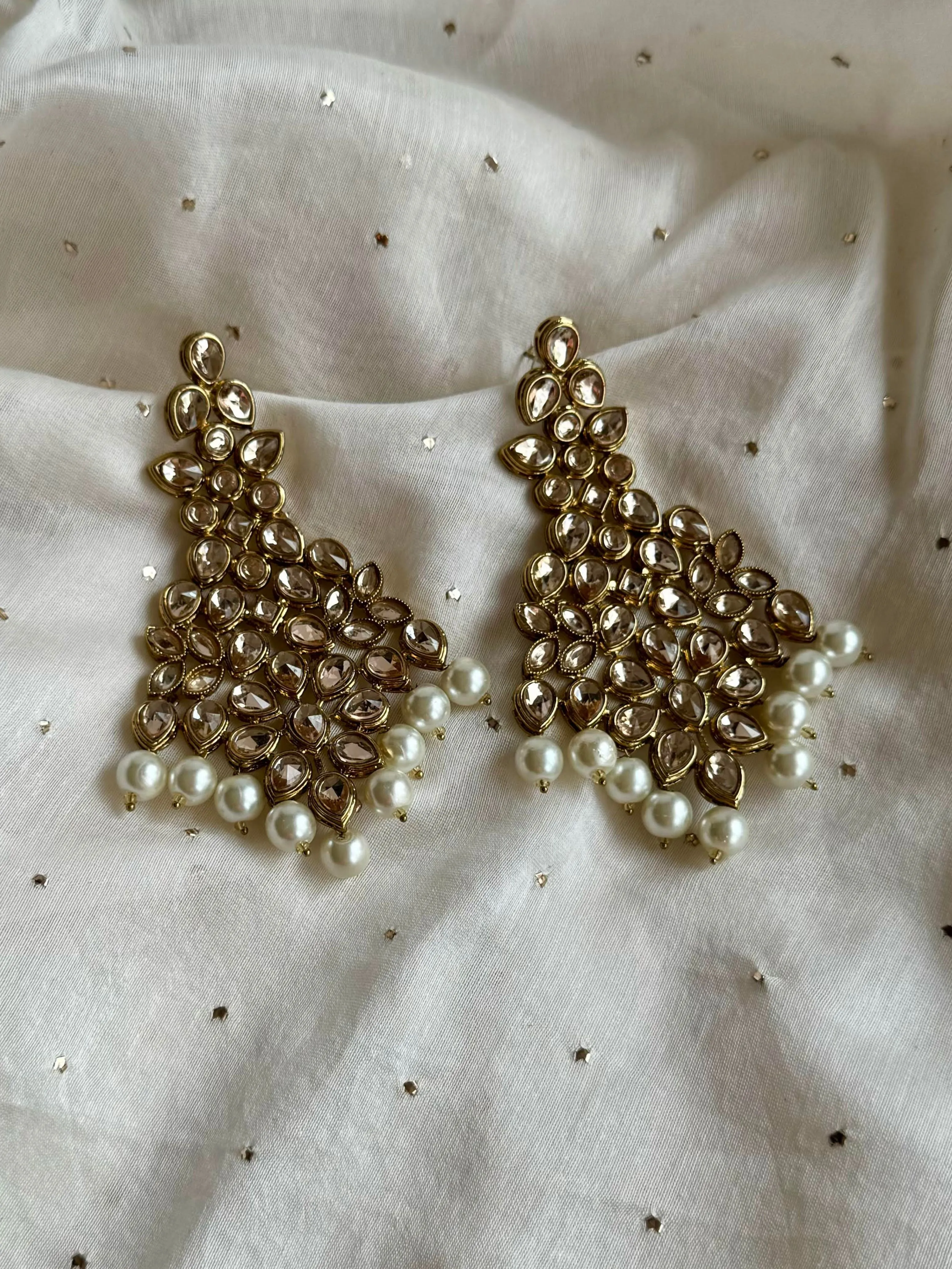 Shaheen Kundan Earrings