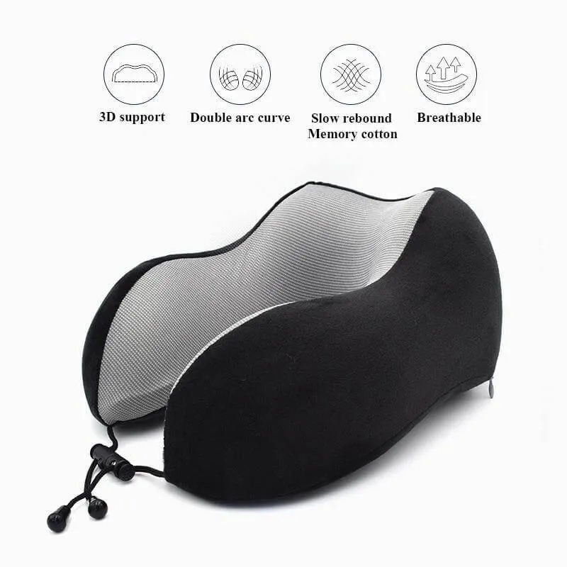 Shaped Soft Memory Foam Neck Pillow