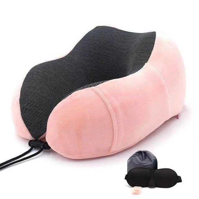 Shaped Soft Memory Foam Neck Pillow