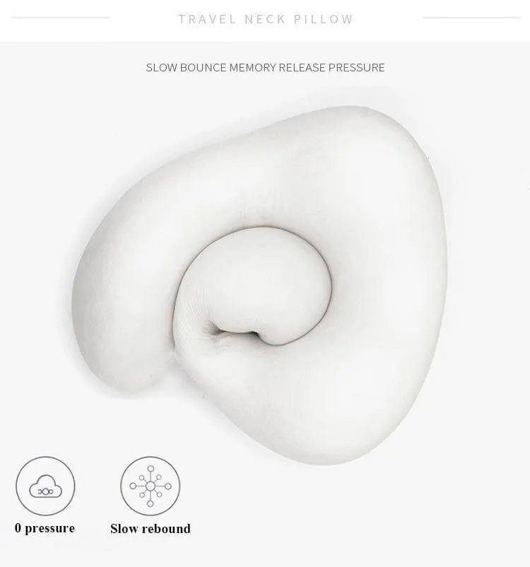 Shaped Soft Memory Foam Neck Pillow