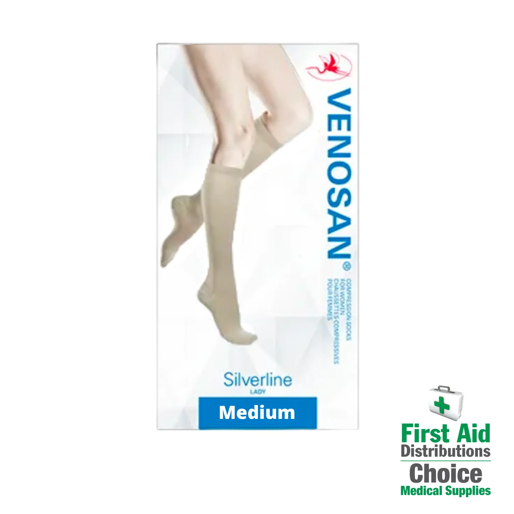 Silverline Compression Socks for Women 20-30 mmHg - Venosan (1)