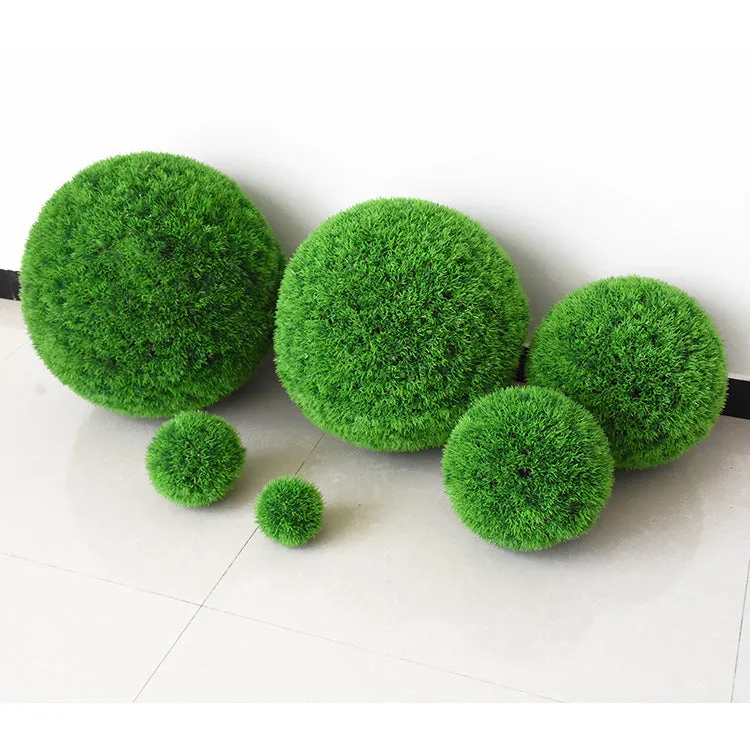 Simulation Plant Straw Ball Pine Needle Straw Ball Plastic Large Ball Simulation Plant Green Straw Ball Plastic Grass Games Ball Straw Ball