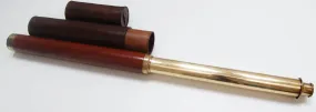 Single Draw Marine Day or Night Telescope by Dollond of London with Original Leather Case