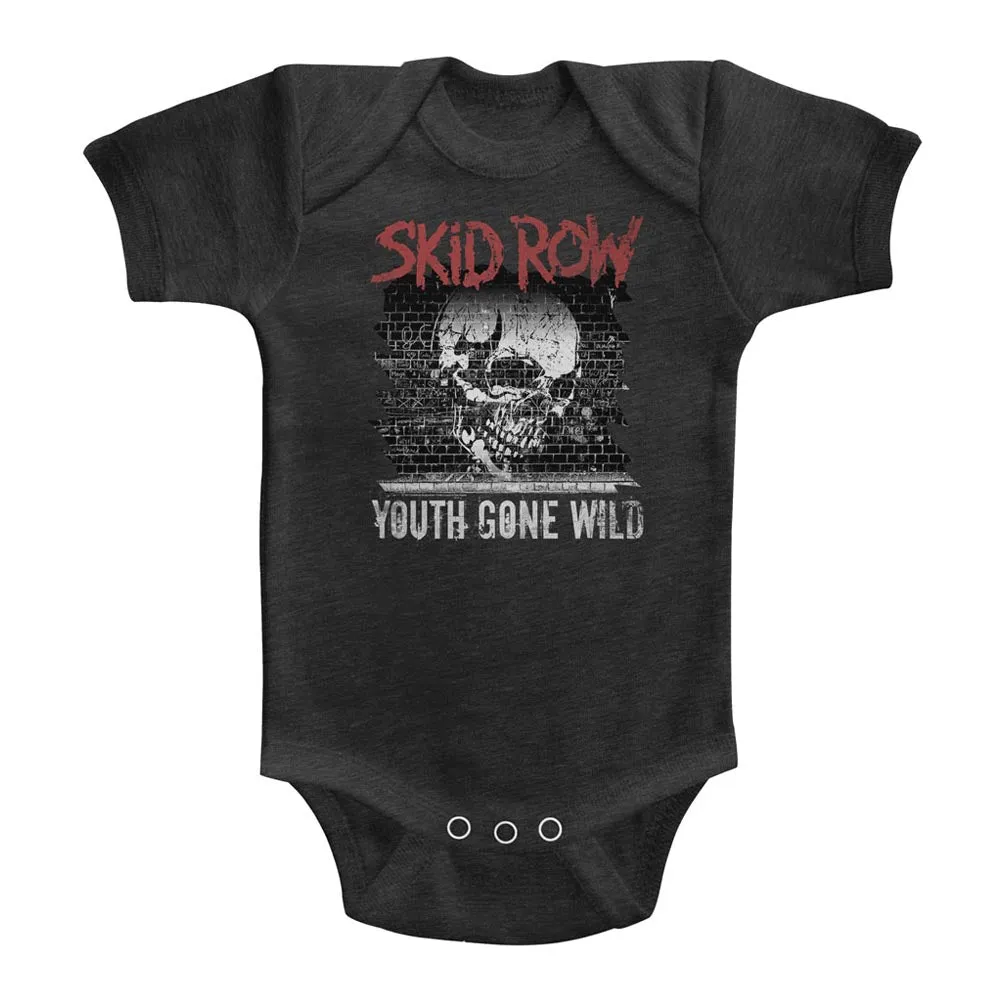 Skid Row Graffiti Gone Wild Baby Heather Bodysuit