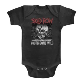 Skid Row Graffiti Gone Wild Baby Heather Bodysuit