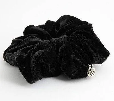 Solid Color Velvet Scrunchies Fall Winter Hair Elastics Women Hair Accessories