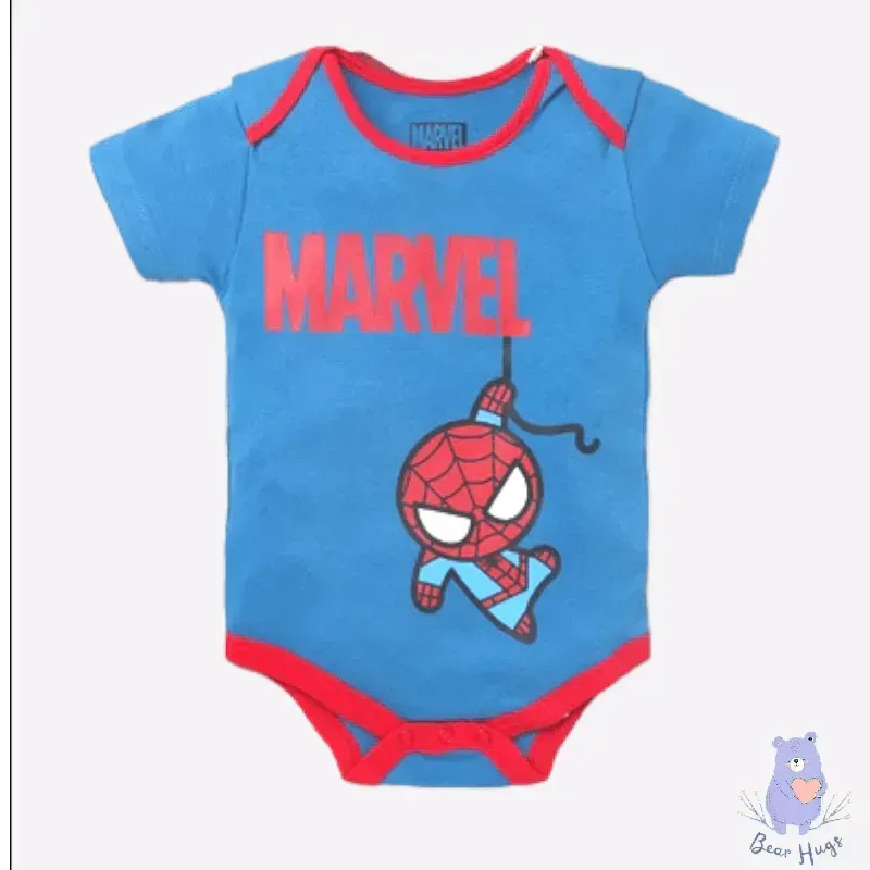 Spider Man Print Bodysuit