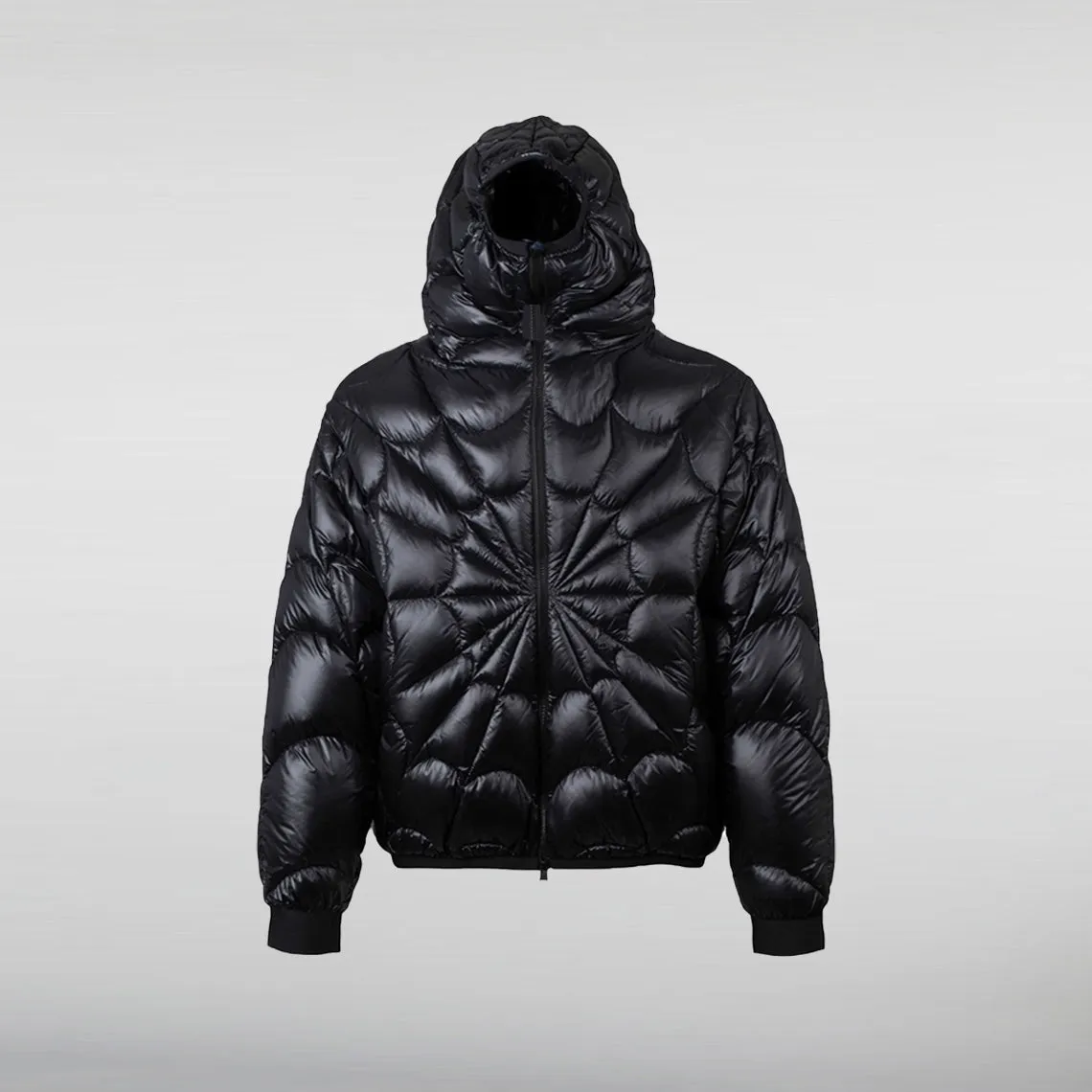 Spiderman X Moncler Black Puffer Jacket