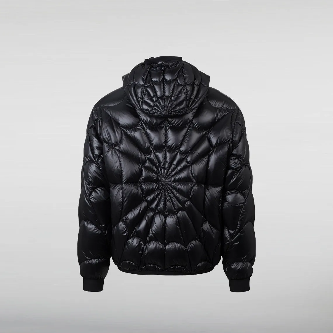 Spiderman X Moncler Black Puffer Jacket