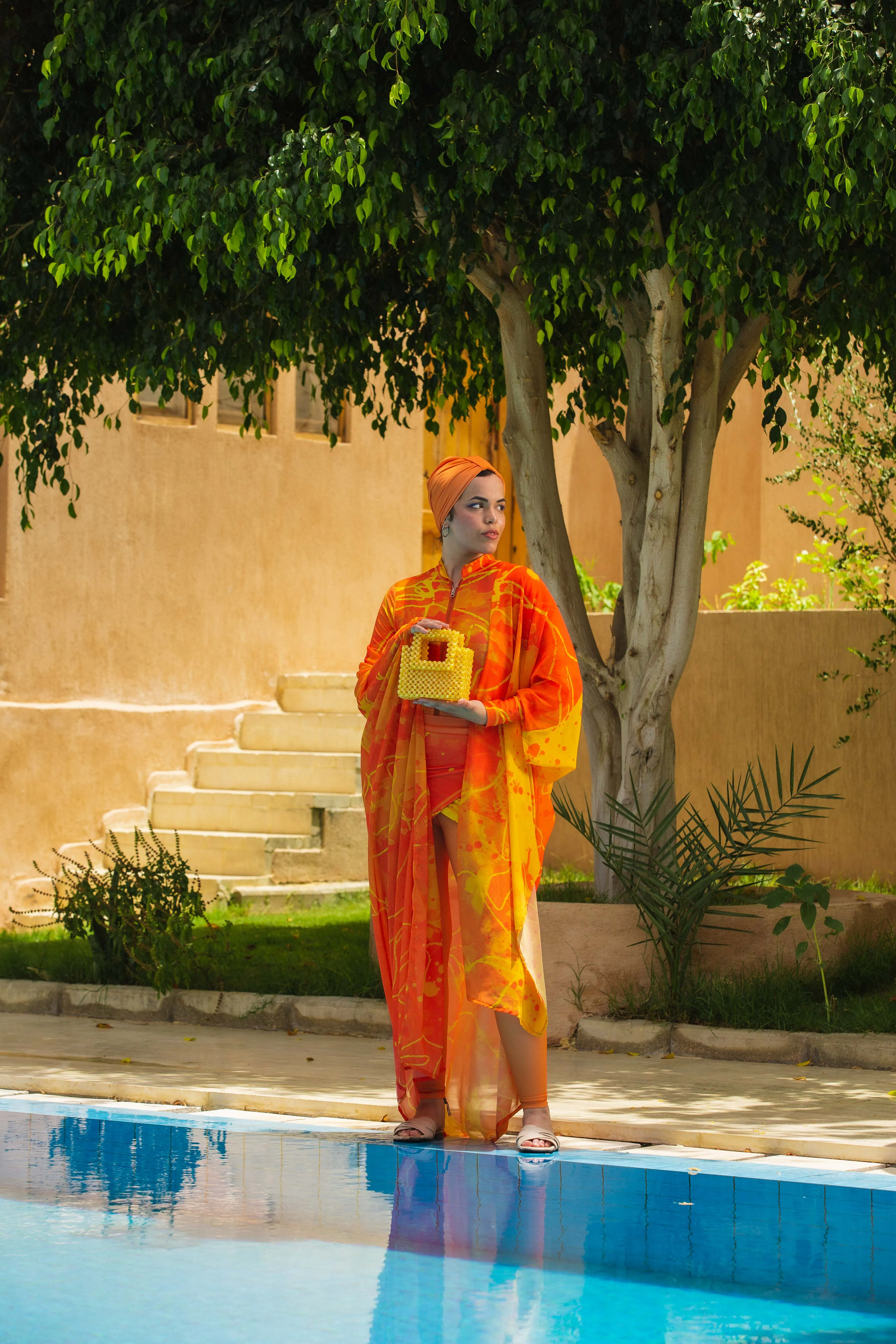 Splash Basic Burkini - Orange