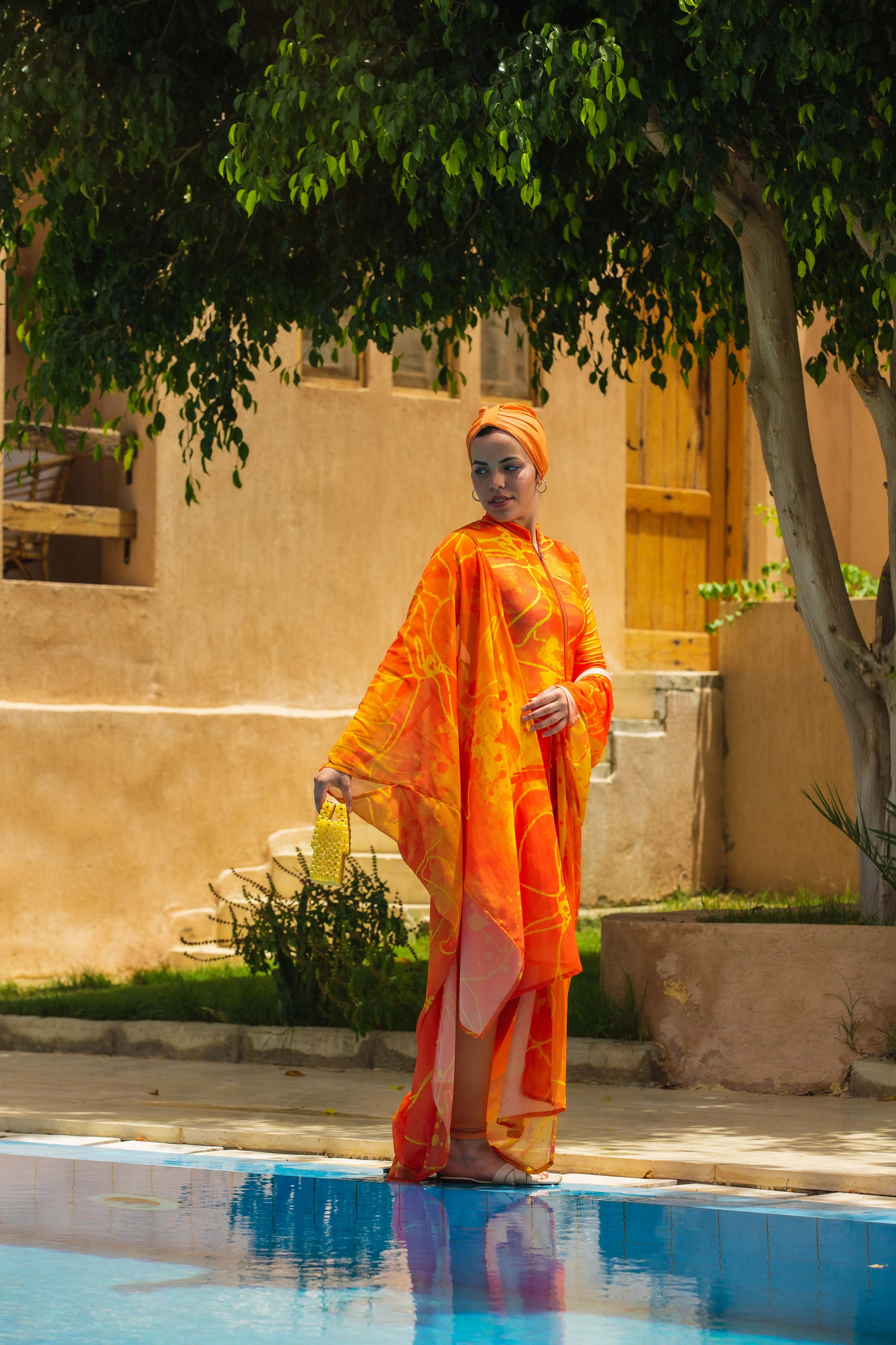 Splash Basic Burkini - Orange