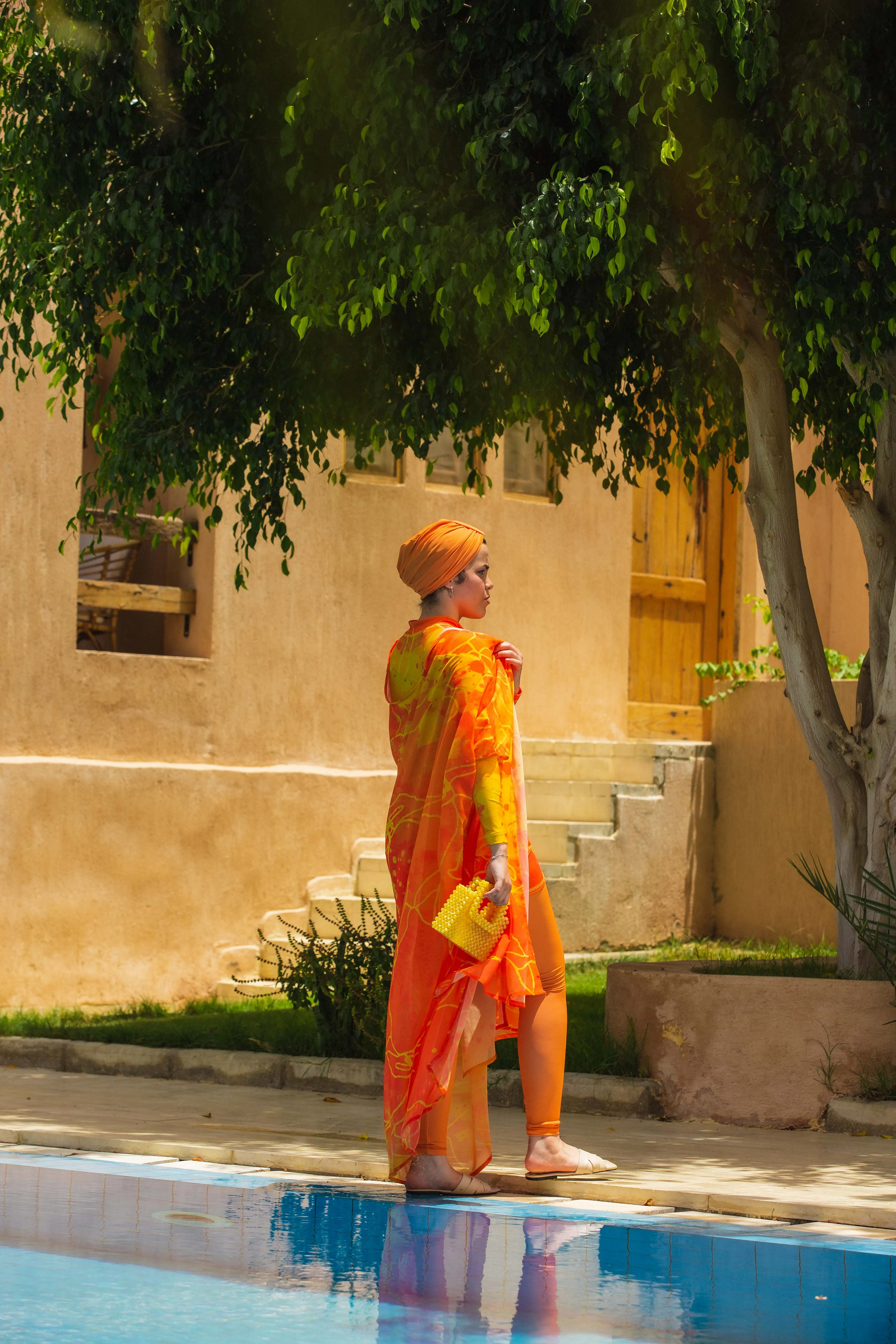 Splash Basic Burkini - Orange