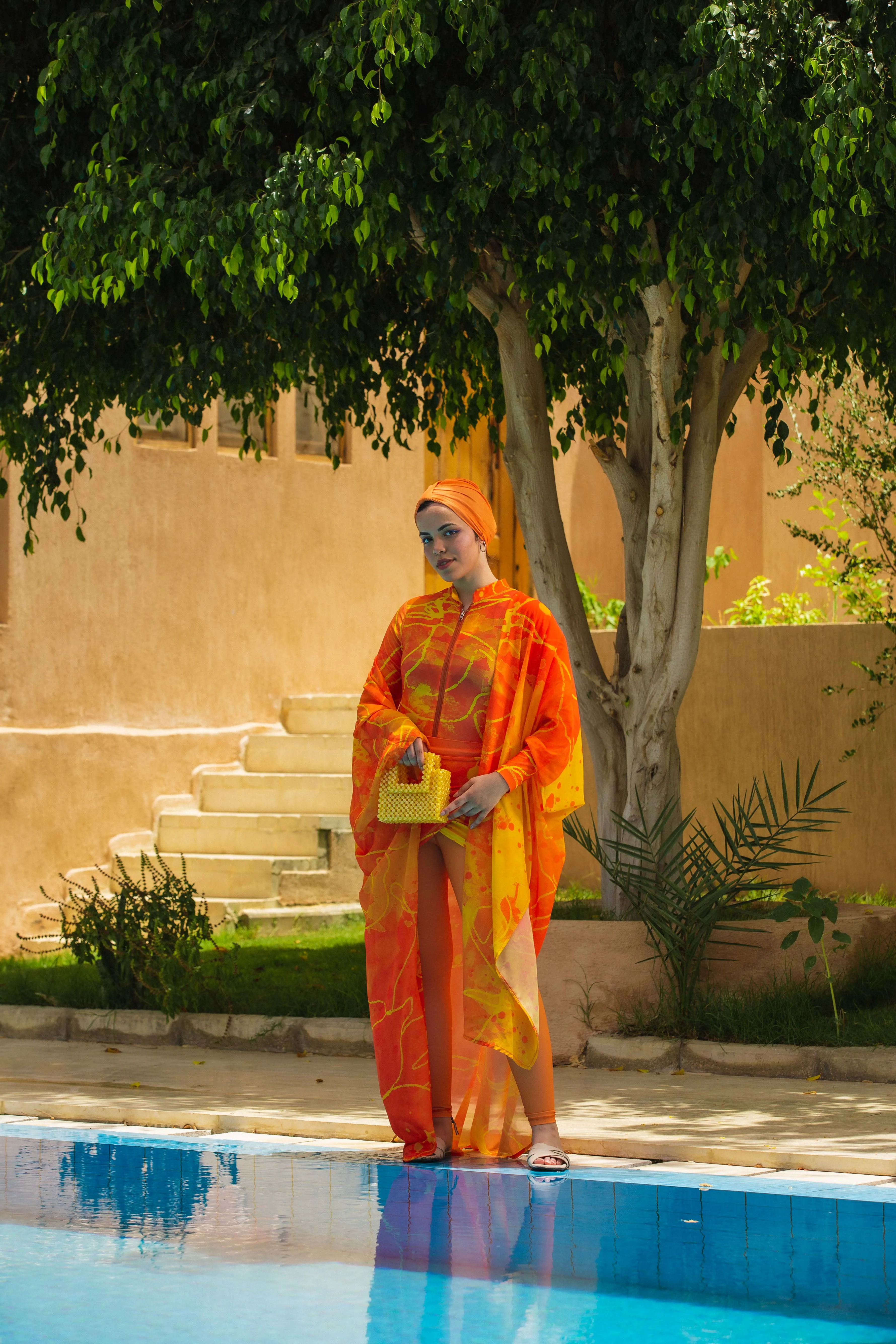 Splash Basic Burkini - Orange