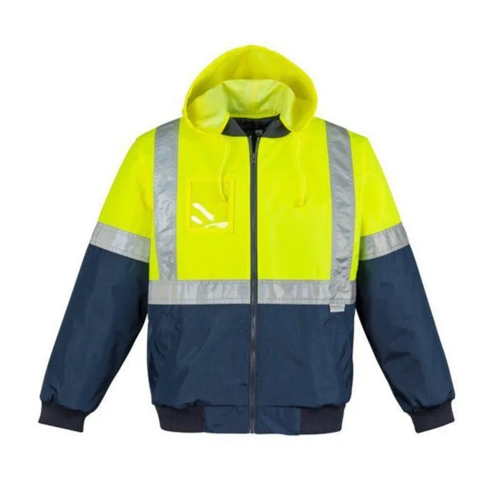 SYZMIK ZJ351 HI VIS QUILTED FLYING JACKET