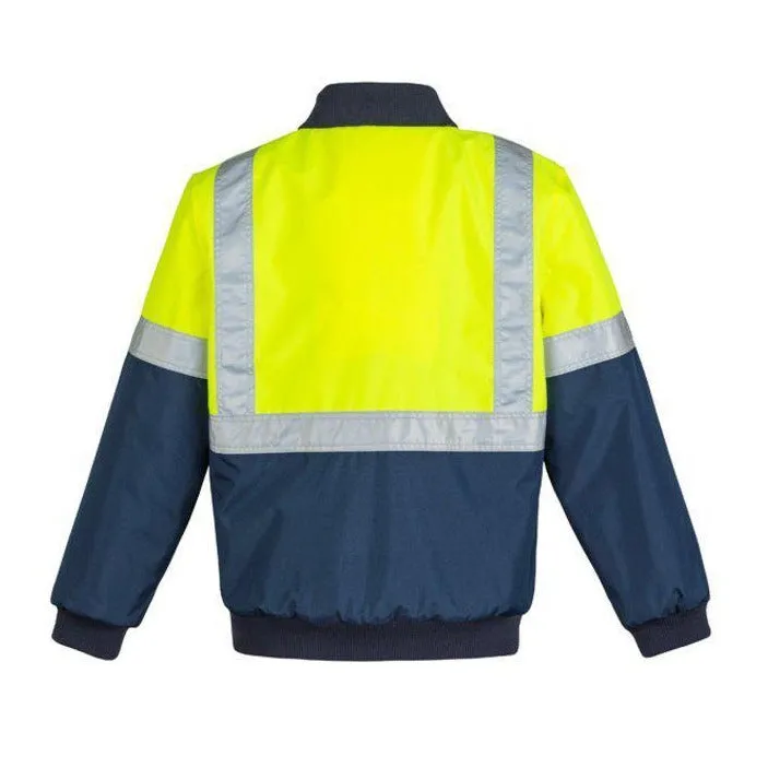 SYZMIK ZJ351 HI VIS QUILTED FLYING JACKET