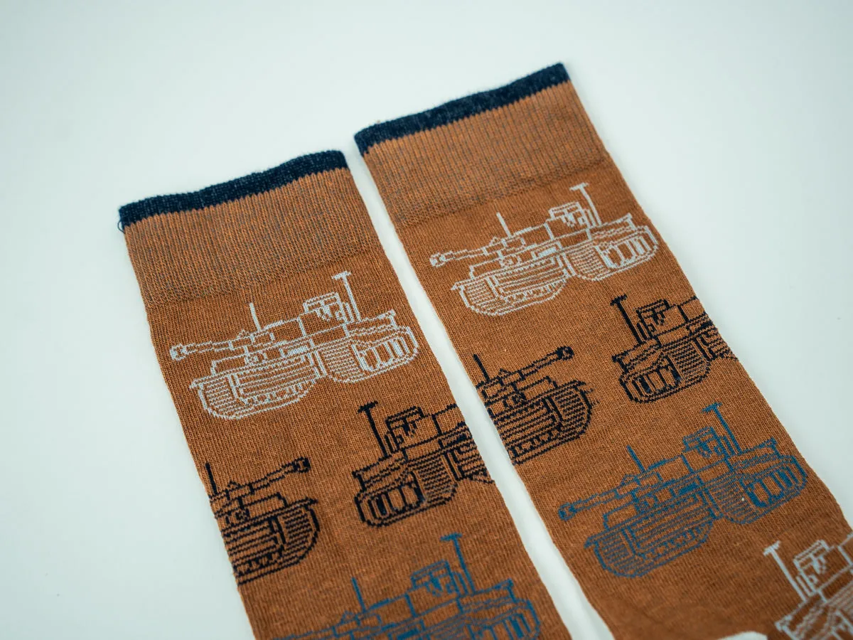 Tank Museum Tank Socks: 4 Pack