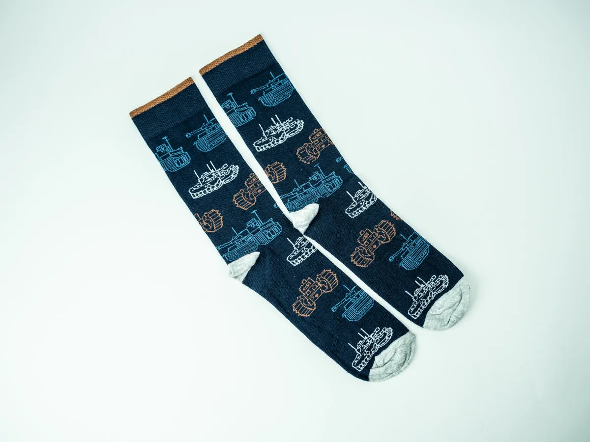 Tank Museum Tank Socks: 4 Pack