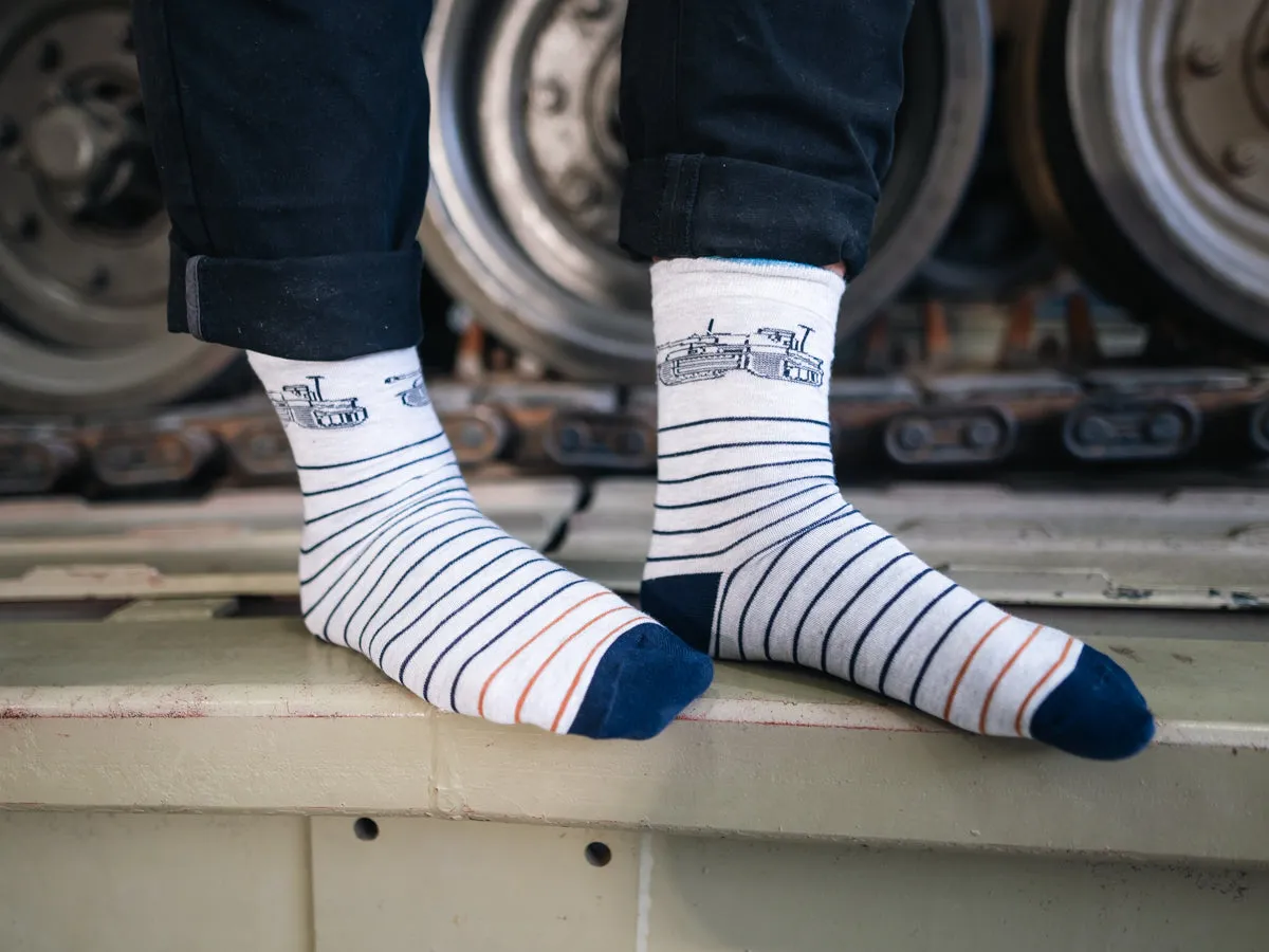 Tank Museum Tank Socks: 4 Pack