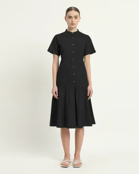 The Melrose Noir Cotton Dress