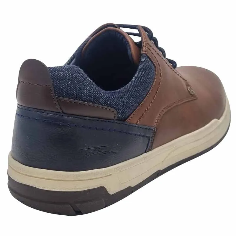 Tommy Bowe Mens Tan Casual Shoe - Marler