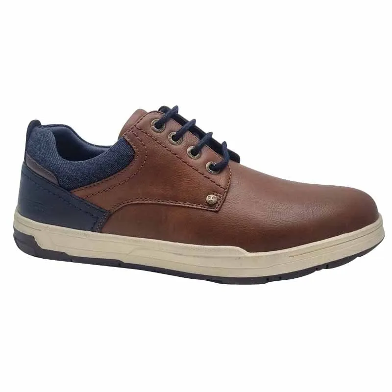 Tommy Bowe Mens Tan Casual Shoe - Marler