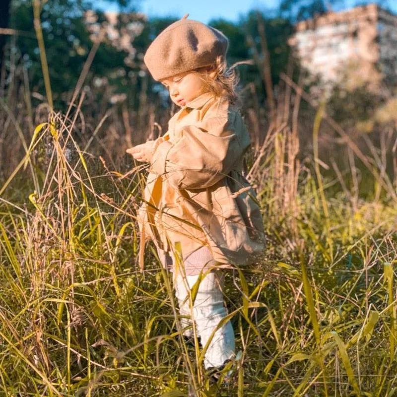 Trench coat/jacket with belt for babies