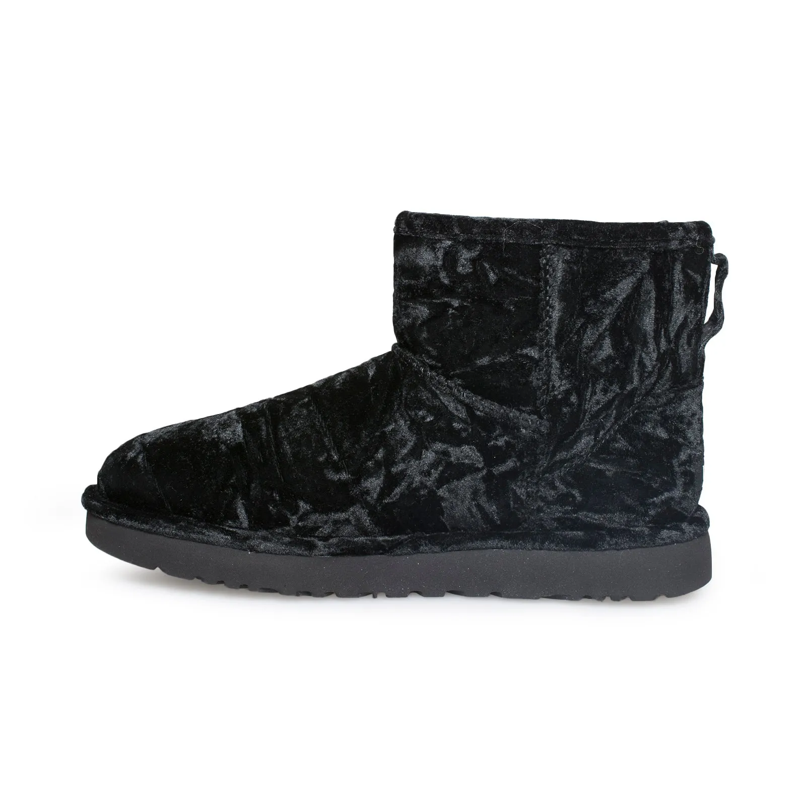 UGG Classic Mini Black Velvet Boots