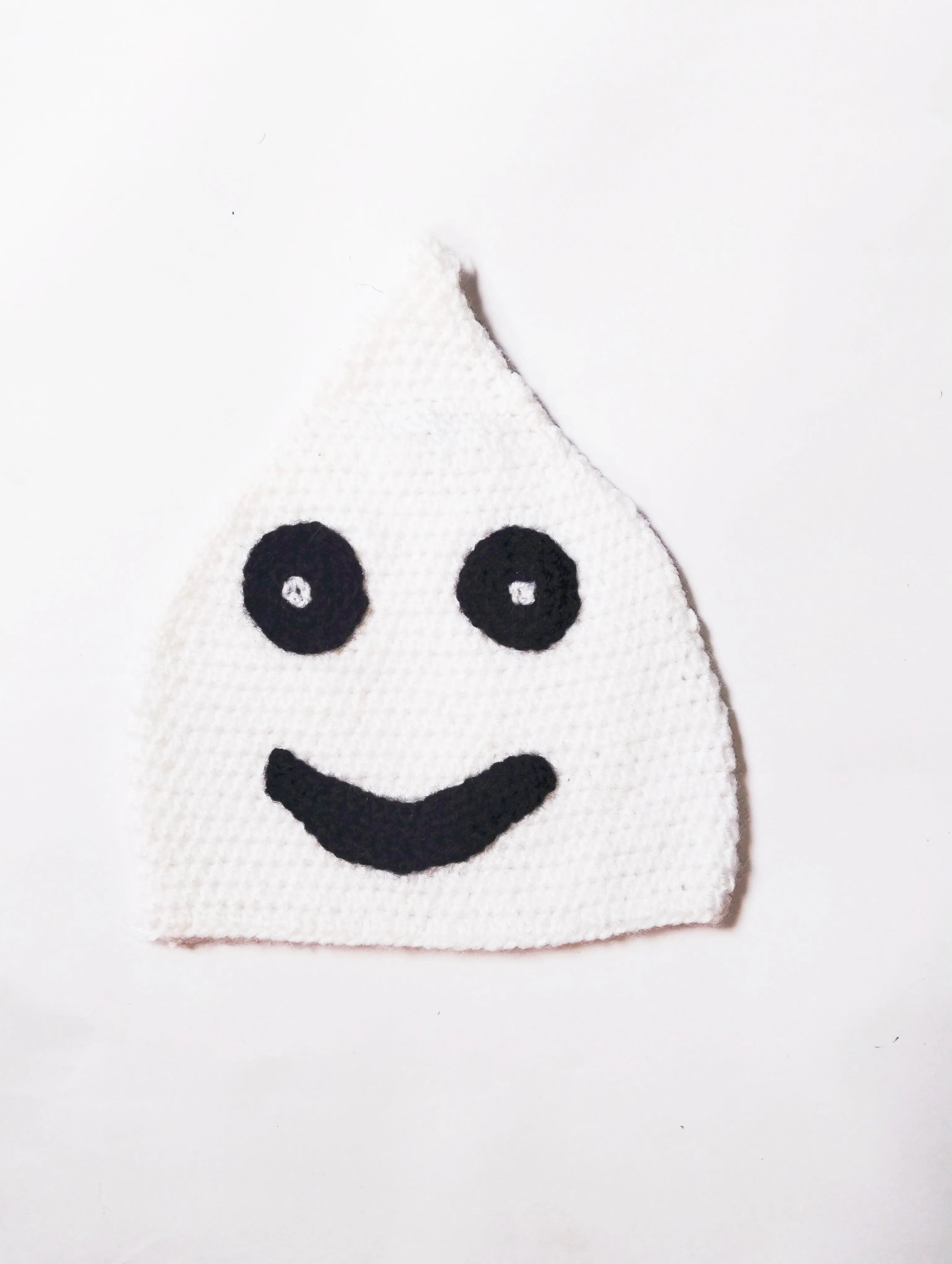 Unique Stylish White Graminarts Handmade Crochet Cap For Kids