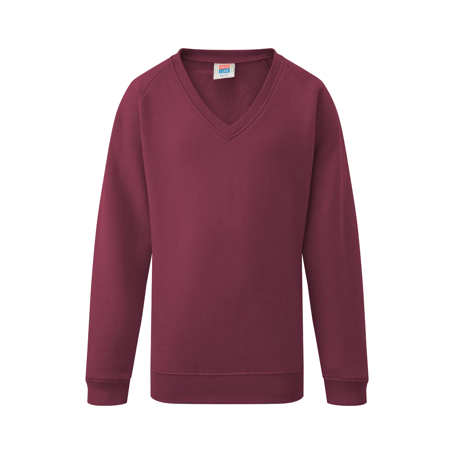 Unisex V-Neck School Jumper