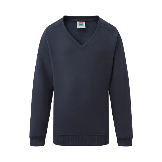 Unisex V-Neck School Jumper