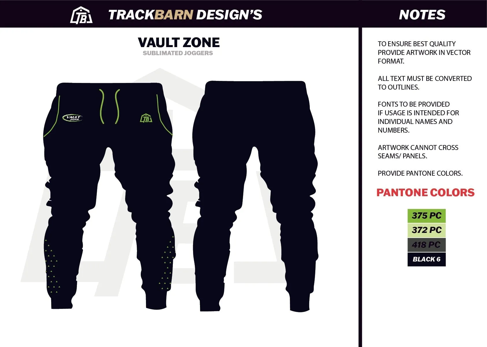 Vault-Zone- Adults Jogger