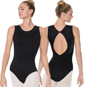 Velvet Cut Out Leotard