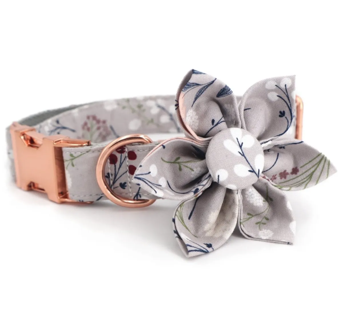 Willow Flower Unbreakable Collar™ & Leash Set