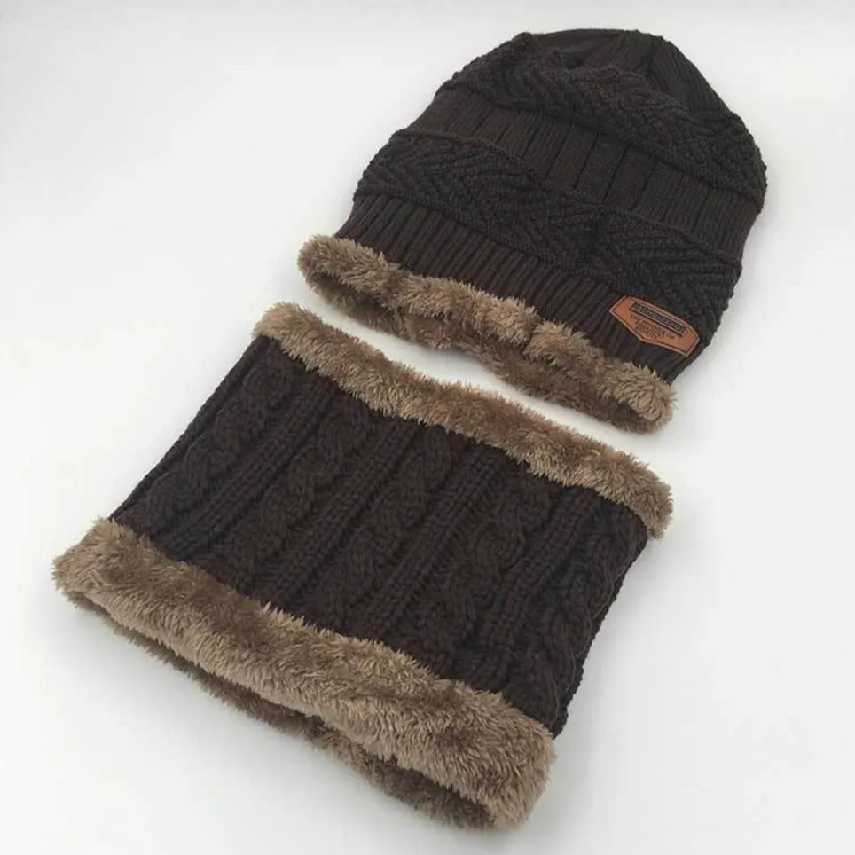 Winter Hat with Neck Warmer (Skullies & Beanies) For Men and Women