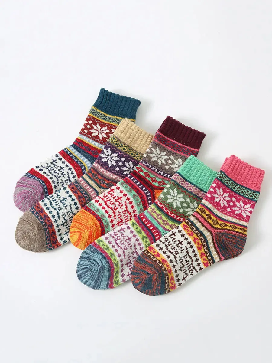 Women Winter Thicken Socks