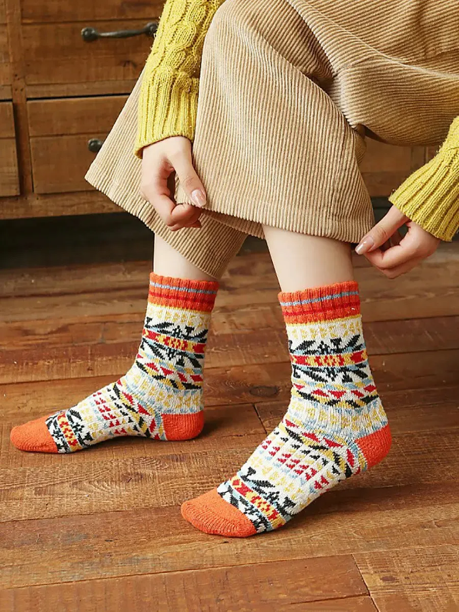 Women Winter Thicken Socks