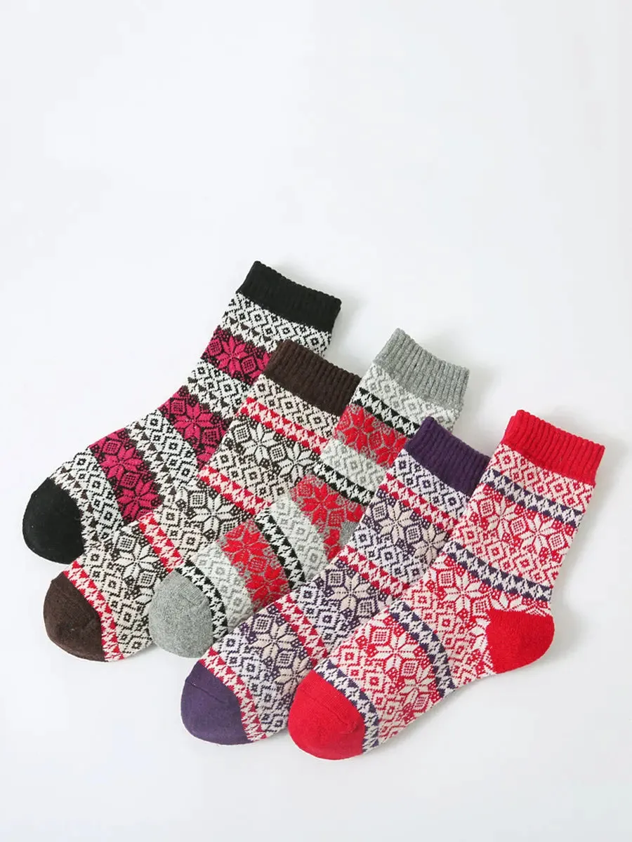 Women Winter Thicken Socks