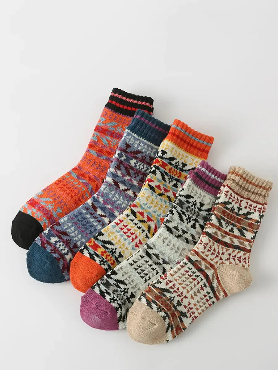 Women Winter Thicken Socks