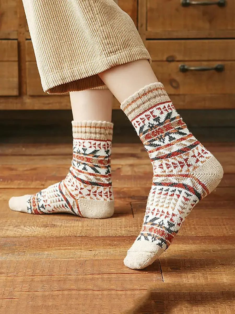 Women Winter Thicken Socks