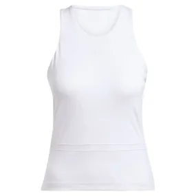 Women`s Climacool Mid Length Y Tennis Tank White