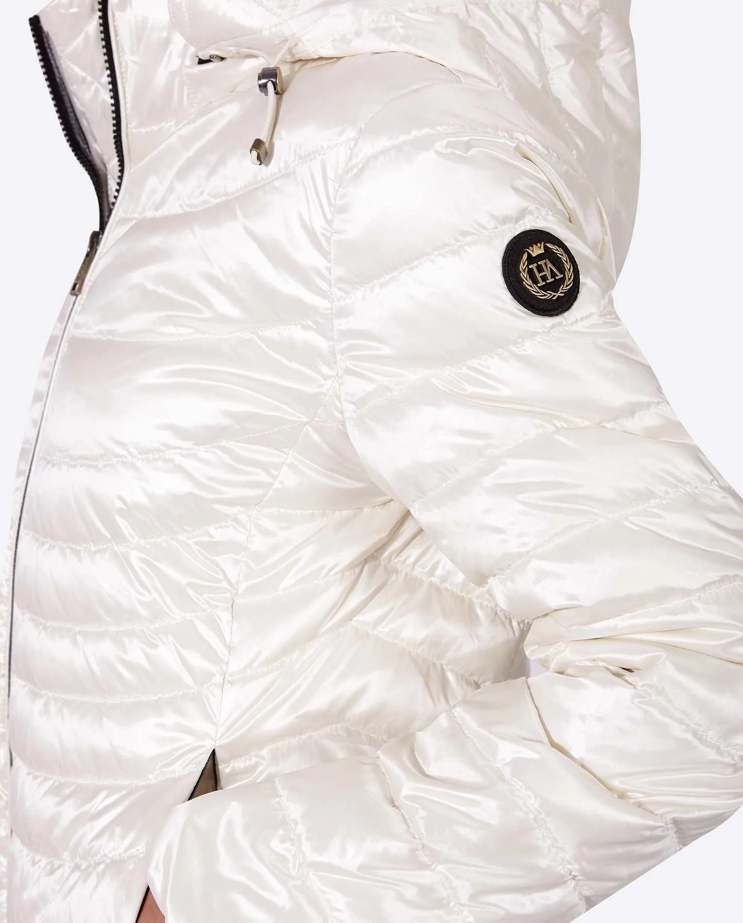 Women's down jacket CRIS Nacre