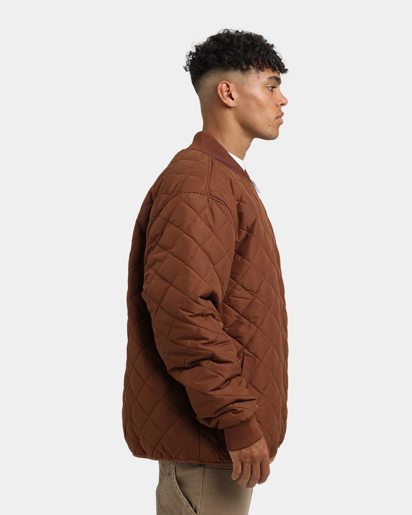 XXIII Xeon Quilted Jacket Brown