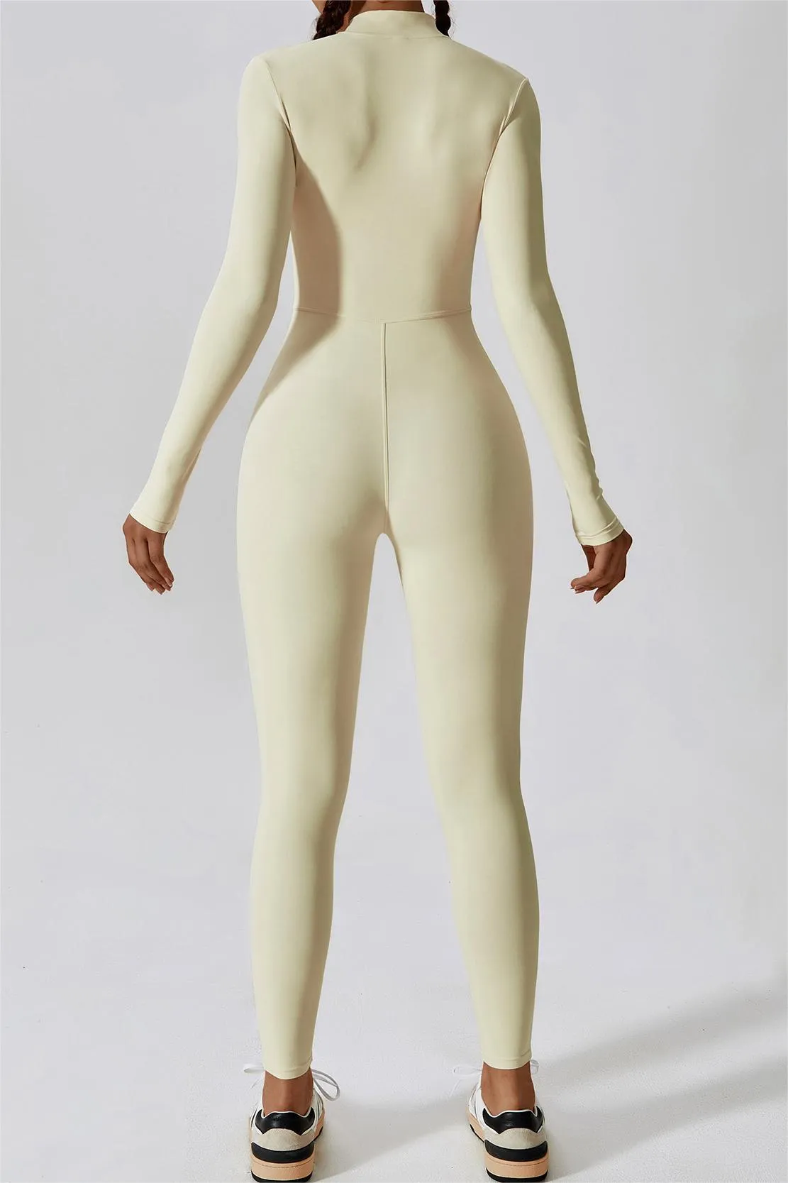 ZipFlex Long Sleeve Athleisure Jumpsuits